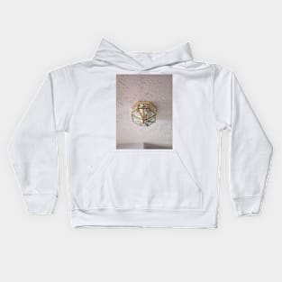 literally just a picture of my ceiling light Kids Hoodie